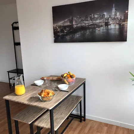 Hyper Centre - Wifi Fibre Gratuit - Jergweloh - Le New Yorkais Apartment *