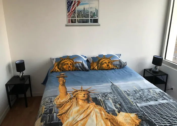 Apartman Hyper Centre - Wifi Fibre Gratuit - Jergweloh - Le New Yorkais *
