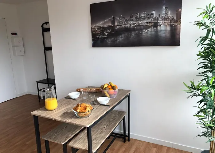 Hyper Centre - Wifi Fibre Gratuit - Jergweloh - Le New Yorkais Apartman *